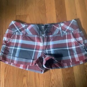 Hollister Plaid Women’s Shorts Size 3